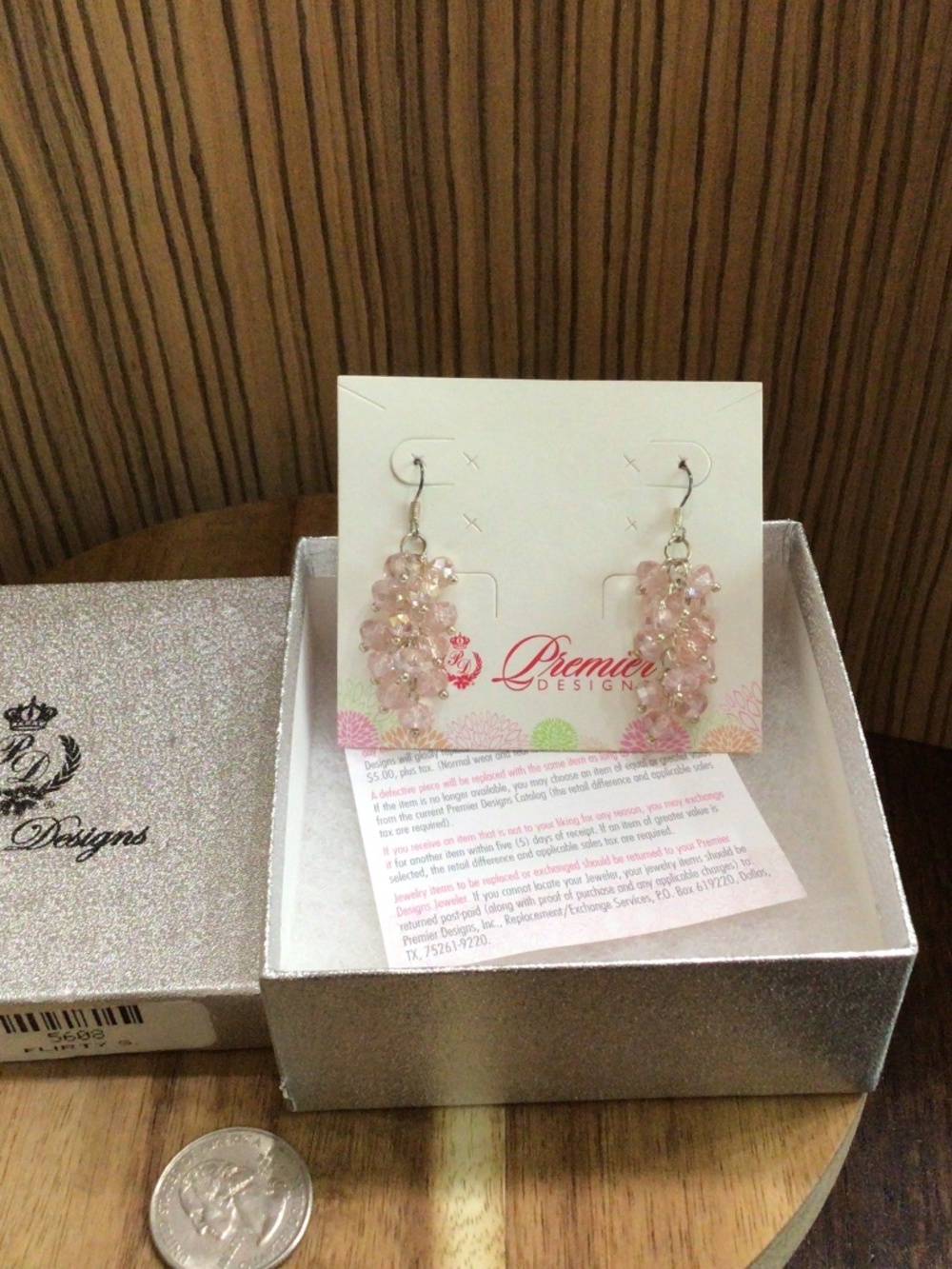 Premier Designs earrings. New in a box